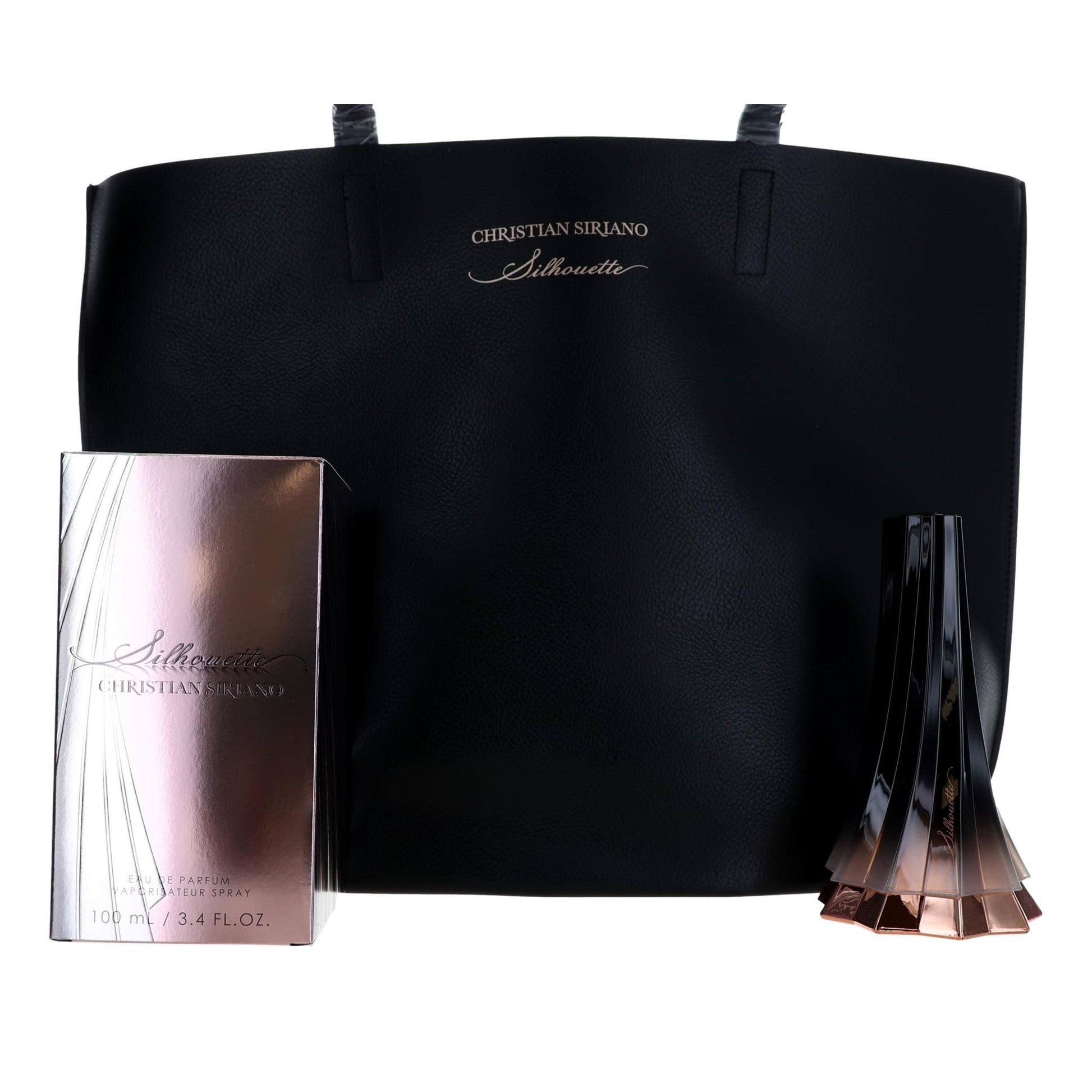 Silhouette by Christian Siriano 2 Piece Gift set Women with Tote Bag