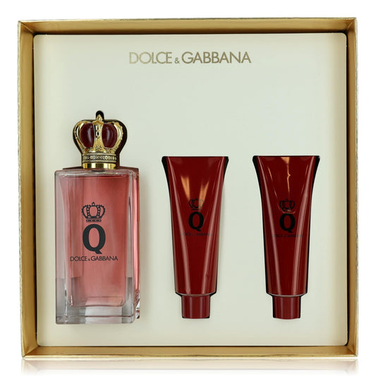 Q by Dolce & Gabbana 3 Piece Gift Set for Women