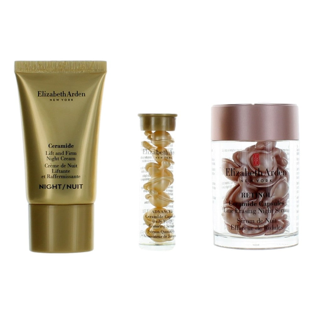 Retinol by Elizabeth Arden 3 pc set for Women.