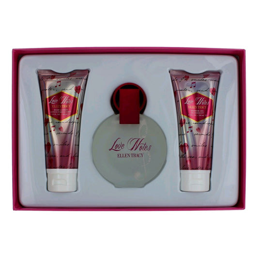 Love Notes by Ellen Tracy 3 Piece Gift Set for Women