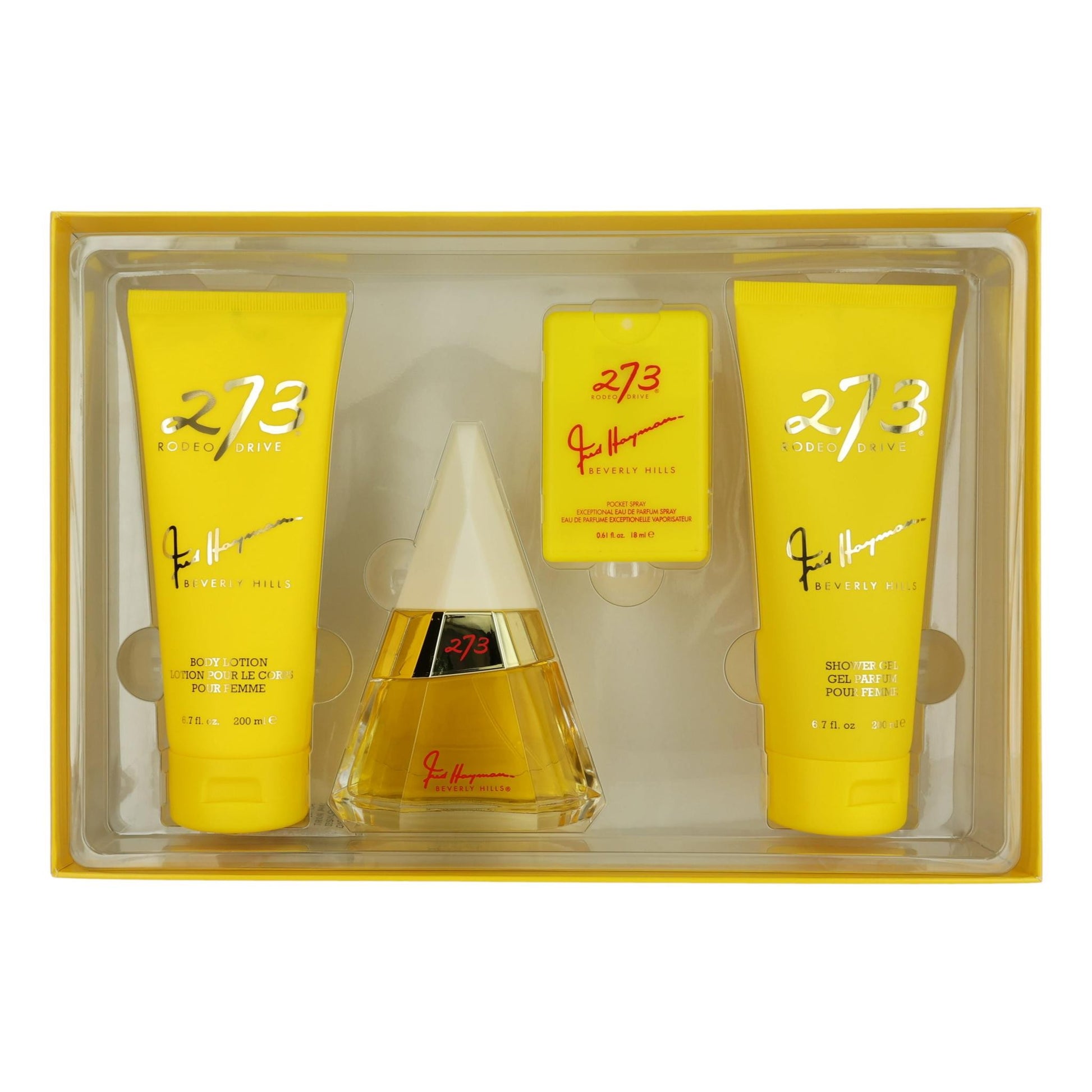 273 by Fred Hayman 4 Piece Gift Set for Women