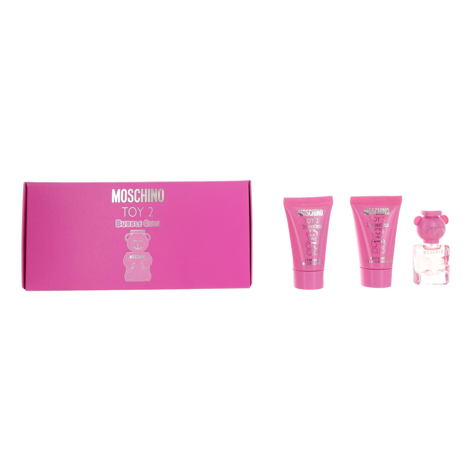 Moschino Toy 2 Bubble Gum by Moshino 3 Piece Mini Set for Women