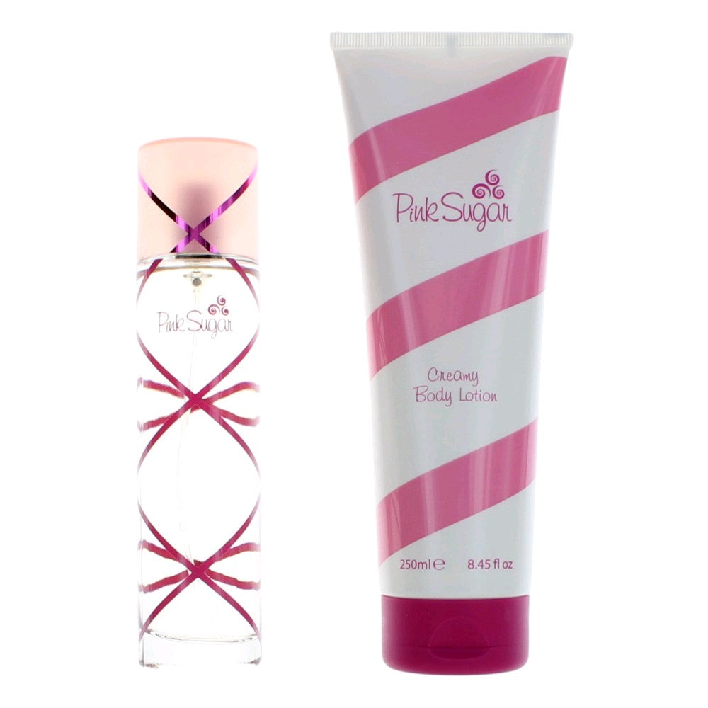 Pink Sugar by Aquolina 2 Piece Gift Set for Women