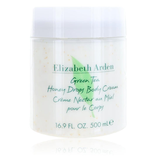 Green Tea by Elizabeth Arden 16.9 oz Honey Drops Body Cream for Women