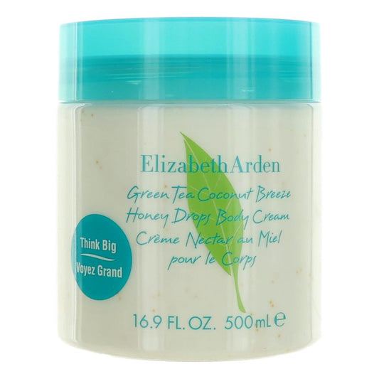 Green Tea Coconut Breeze by Elizabeth Arden 16.9 oz Honey Drops Body Cream Women