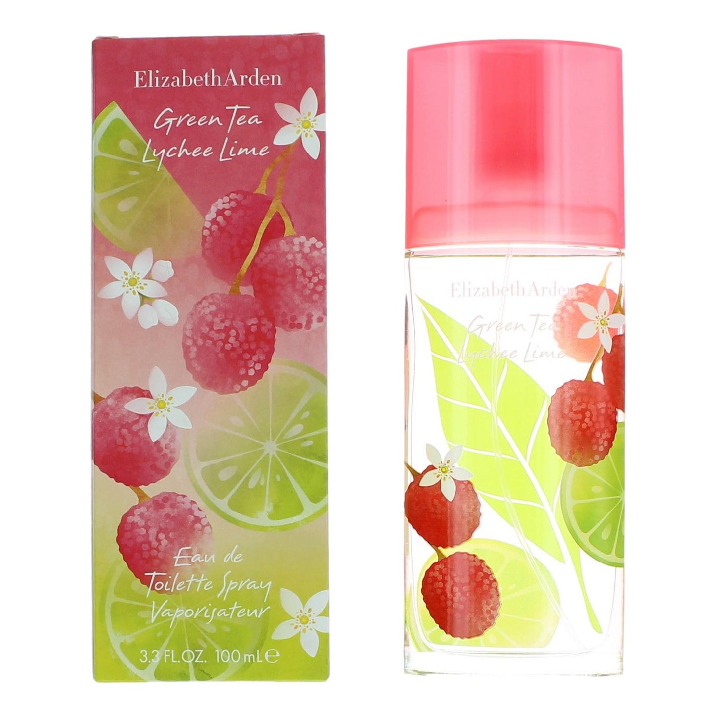 Green Tea Lychee Lime by Elizabeth Arden 3.3 oz Eau de Toilette Spray Perfume for Women