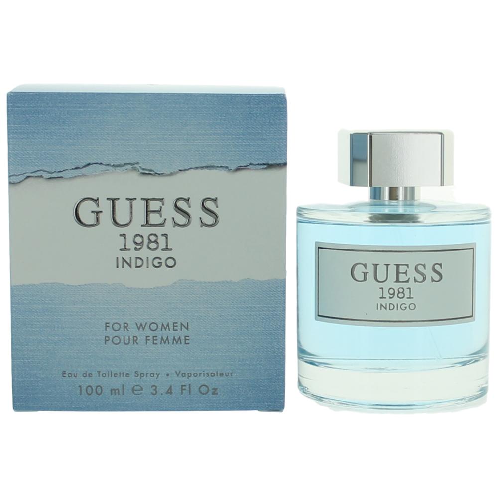 Guess 1981 Indigo by Guess 3.4 oz Eau de Toilette Spray Perfume for Women