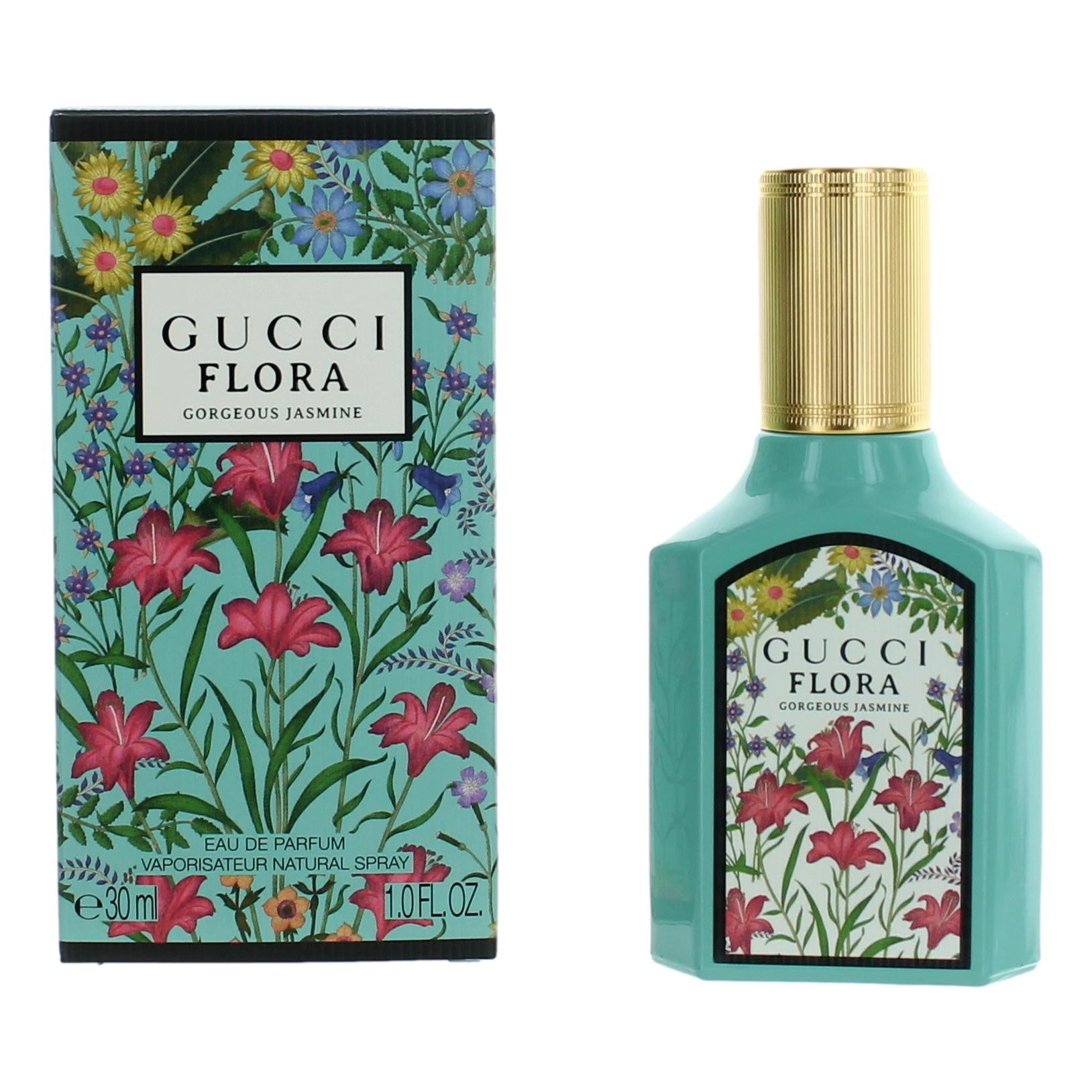 Flora Gorgeous Jasmine by Gucci 1 oz Eau de Parfum Spray Perfume for Women