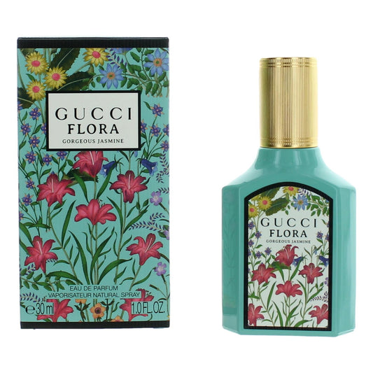 Flora Gorgeous Jasmine by Gucci 1 oz Eau de Parfum Spray Perfume for Women