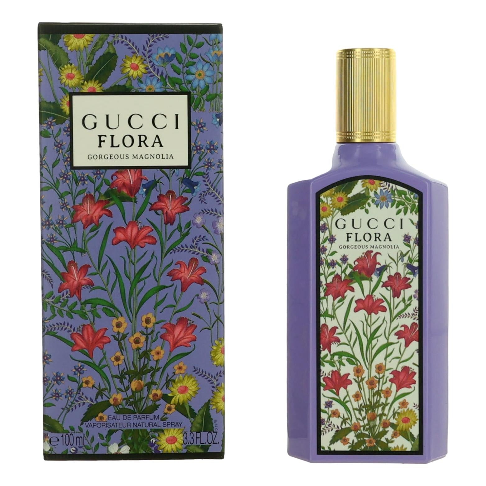 Flora Gorgeous Magnolia by Gucci 3.3 oz Eau de Parfum Spray Perfume for Women