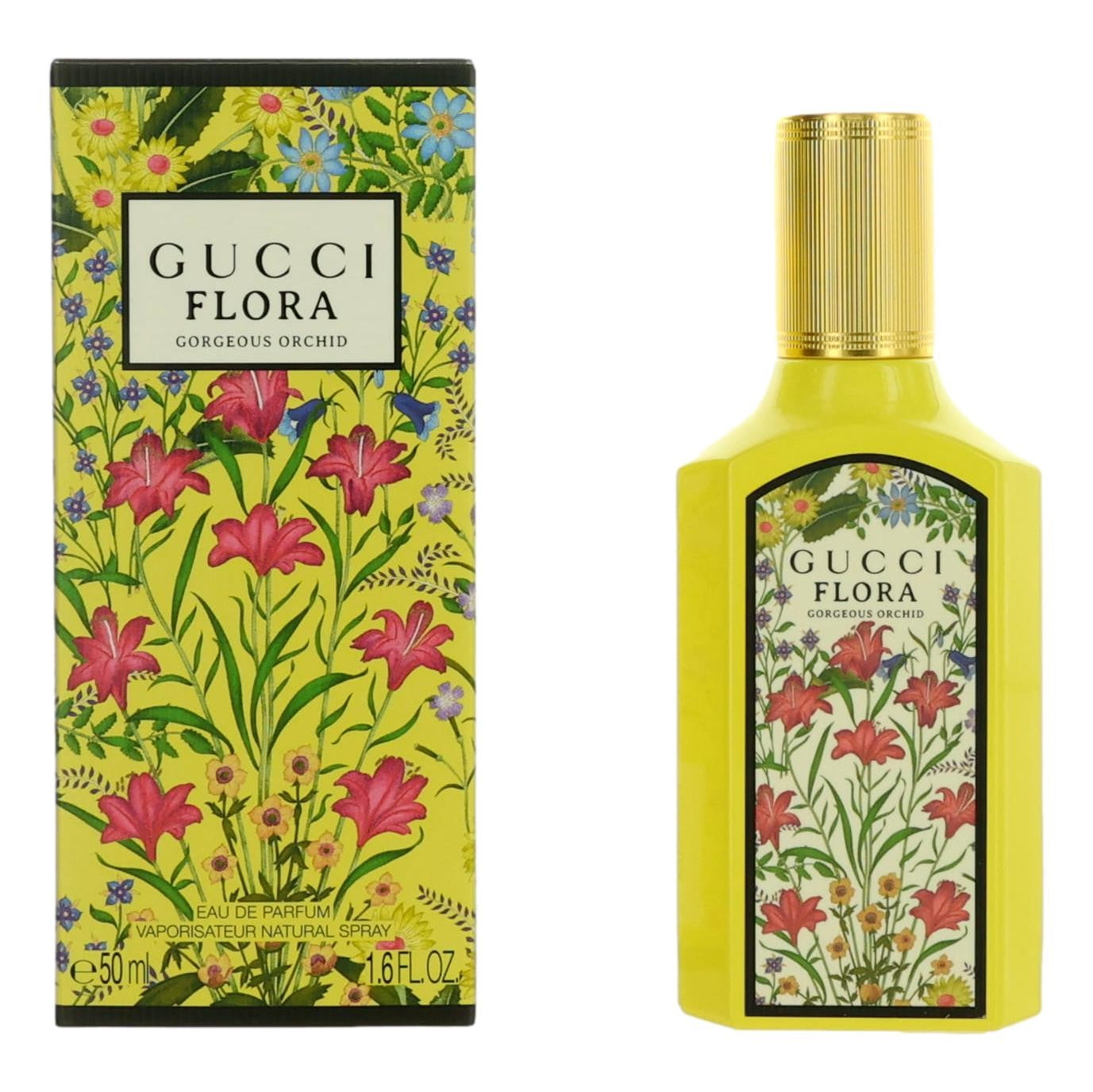 Flora Gorgeous Orchid by Gucci 1.6 oz Eau de Parfum Spray Perfume for Women
