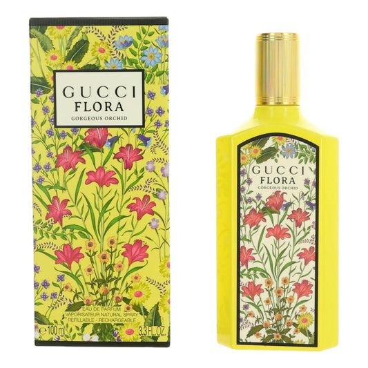 Flora Gorgeous Orchid by Gucci 3.3 oz Eau de Parfum Spray Perfume for Women