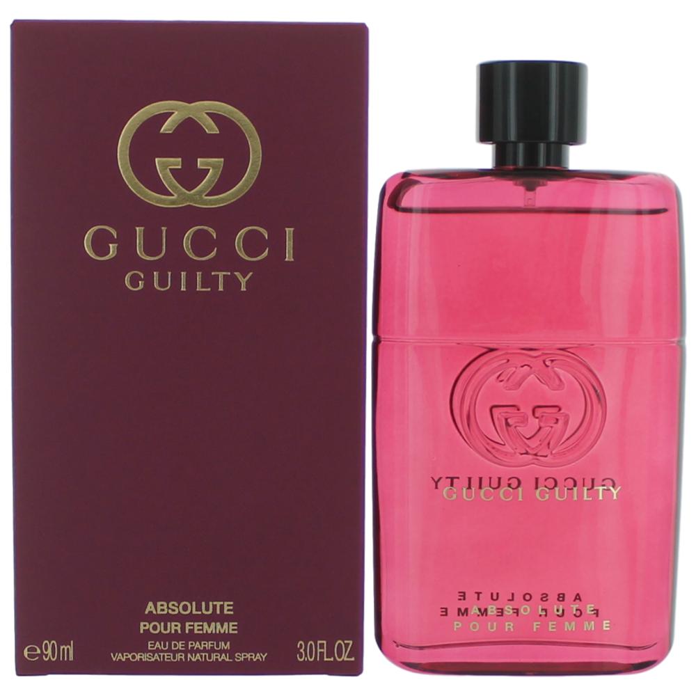Gucci Guilty Absolute Pour Femme by Gucci 3 oz Eau de Parfum Spray Perfume for Women