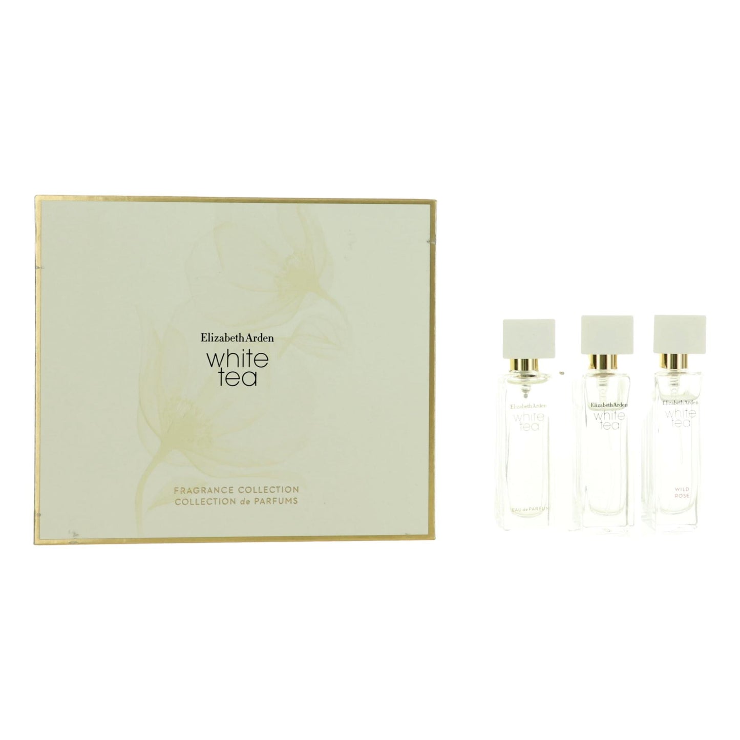 White Tea by Elizabeth Arden 3 Piece Variety Set for Women