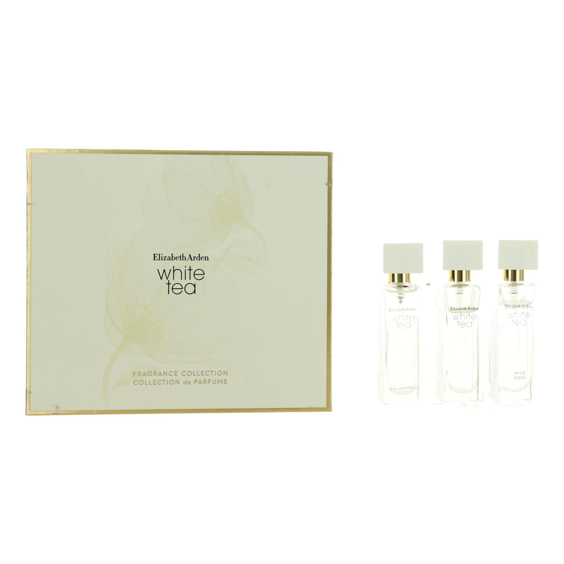 White Tea by Elizabeth Arden 3 Piece Variety Set for Women