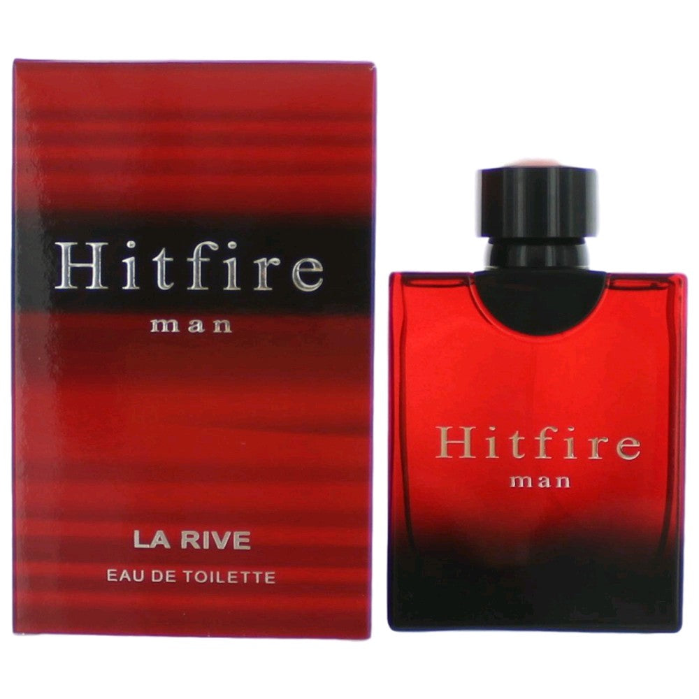 Hitfire by La Rive 3 oz Eau de Toilette Spray Cologne for Men