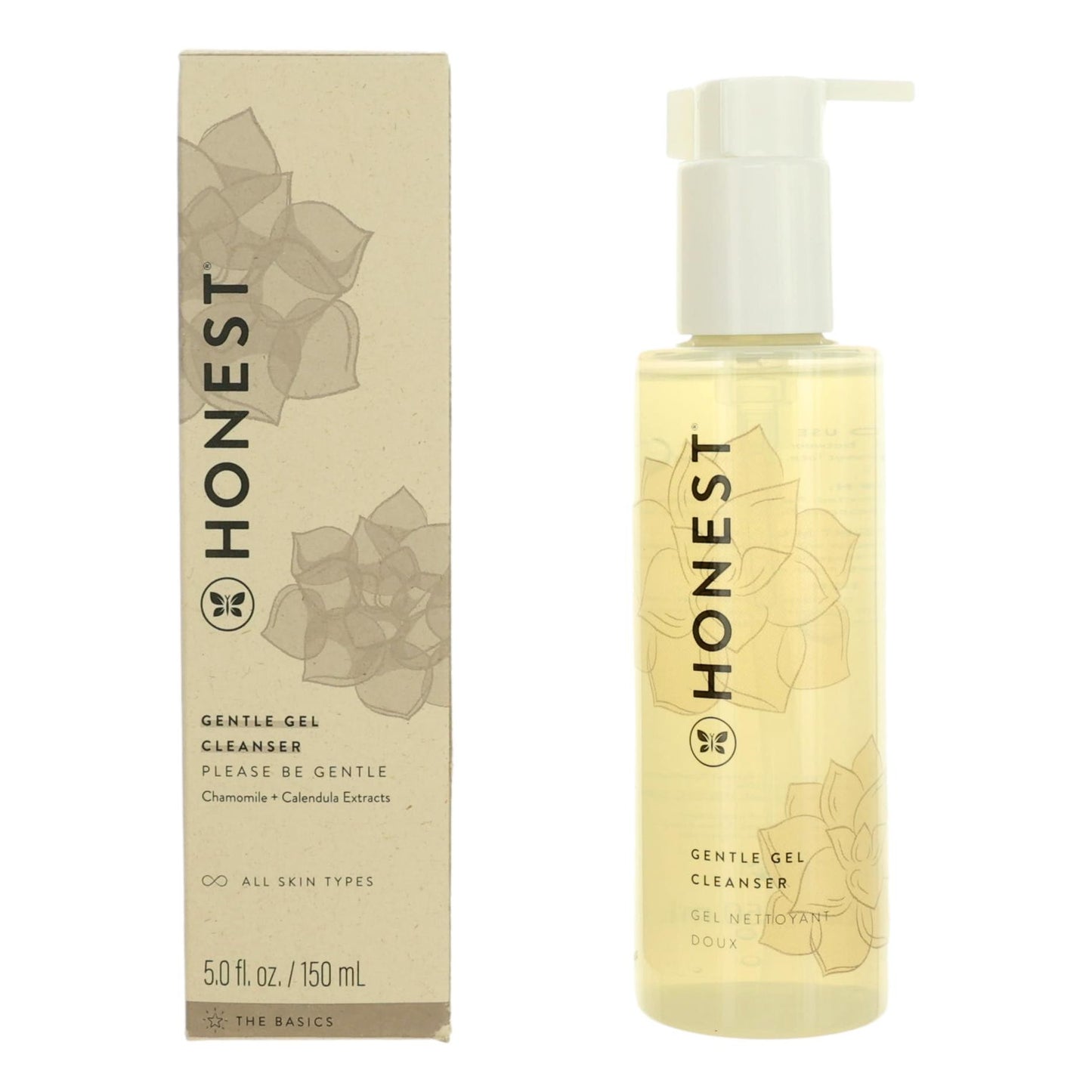 Honest Gentle Gel Cleanser by Honest 5 oz Facial Cleanser 