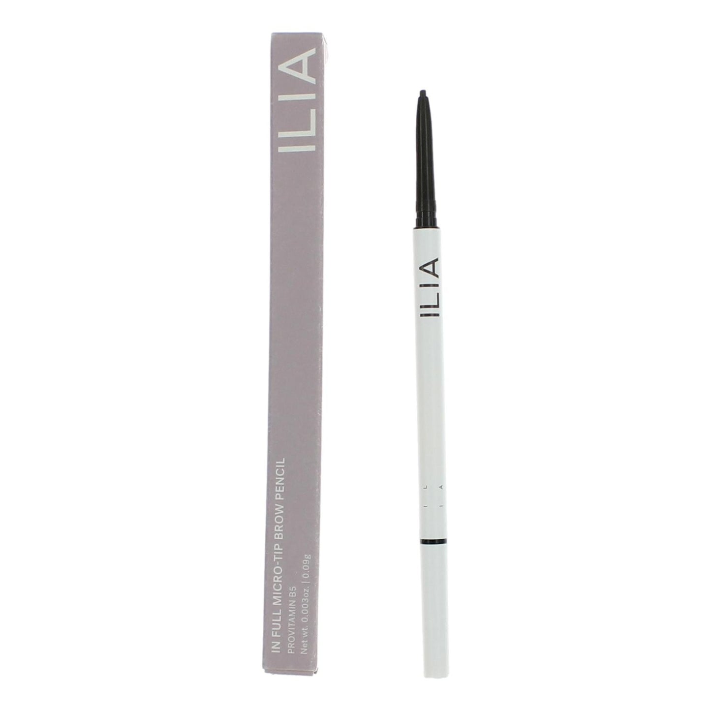 ILIA In Full Micro-Tip Brow Pencil by ILIA .003 oz Eyebrow Pencil- Soft Black
