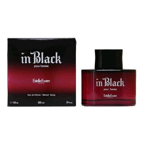 In Black by Estelle Ewen 3.4 oz Eau de Parfum Spray Perfume for Women