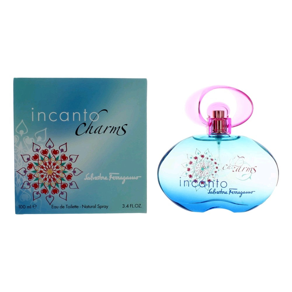 Incanto Charms by Salvatore Ferragamo 3.4 oz Eau de Toilette Spray Perfume for Women