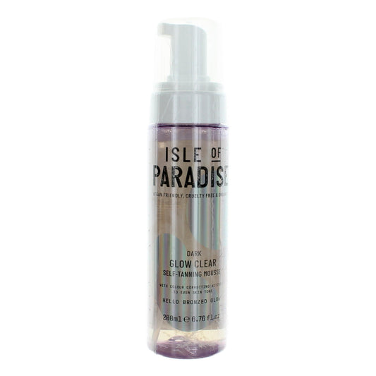 Isle of Paradise Glow Clear 6.76 oz Self Tanning Mousse - Dark