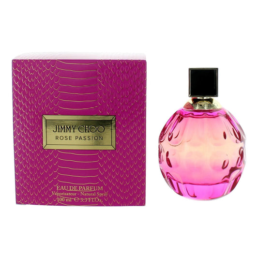 Jimmy Choo Rose Passion by Jimmy Choo 3.3 oz Eau de Parfum Spray Perfume for Women