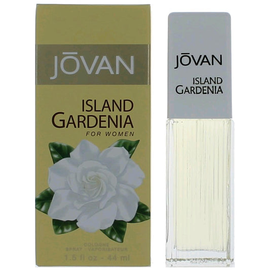 Jovan Island Gardenia by Coty 1.5 oz Cologne Spray Perfume for Women