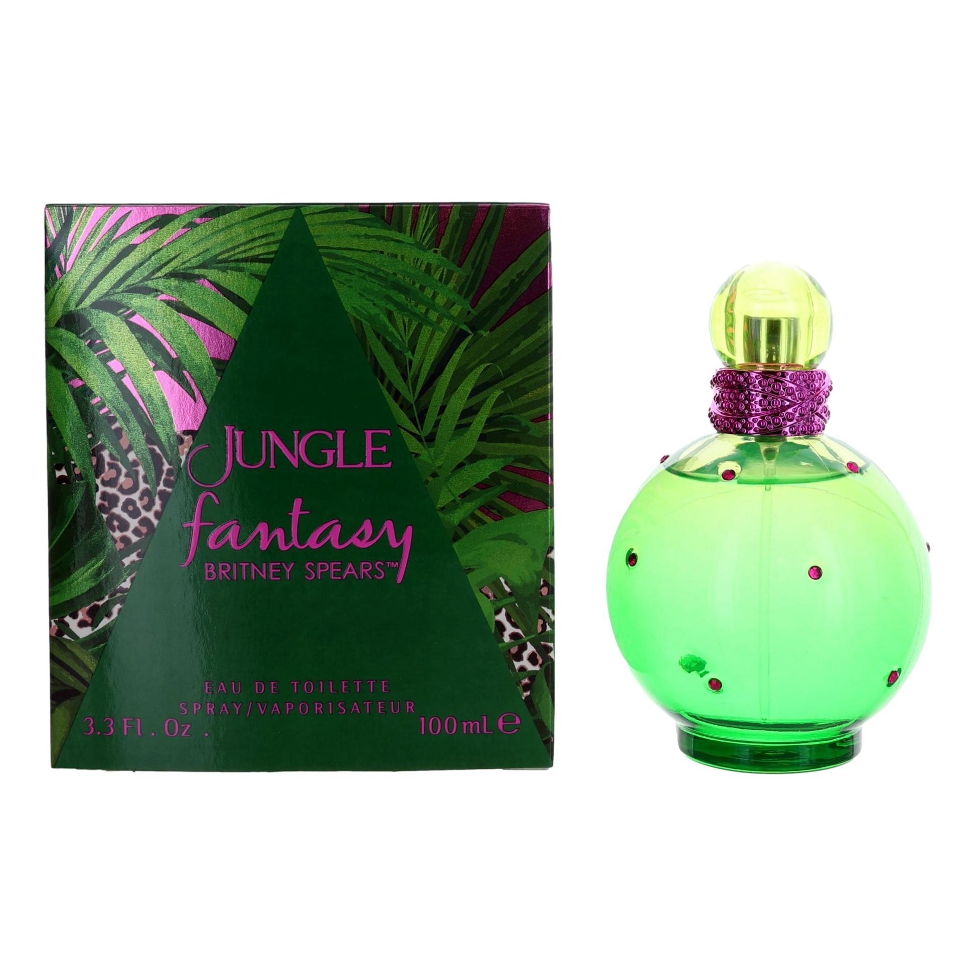 Jungle Fantasy by Britney Spears 3.3 oz Eau de Toilette Spray Perfume for Women