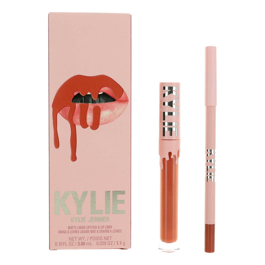 Kylie Matte Liquid Lipstick & Lip Liner by Kylie Jenner- Autumn