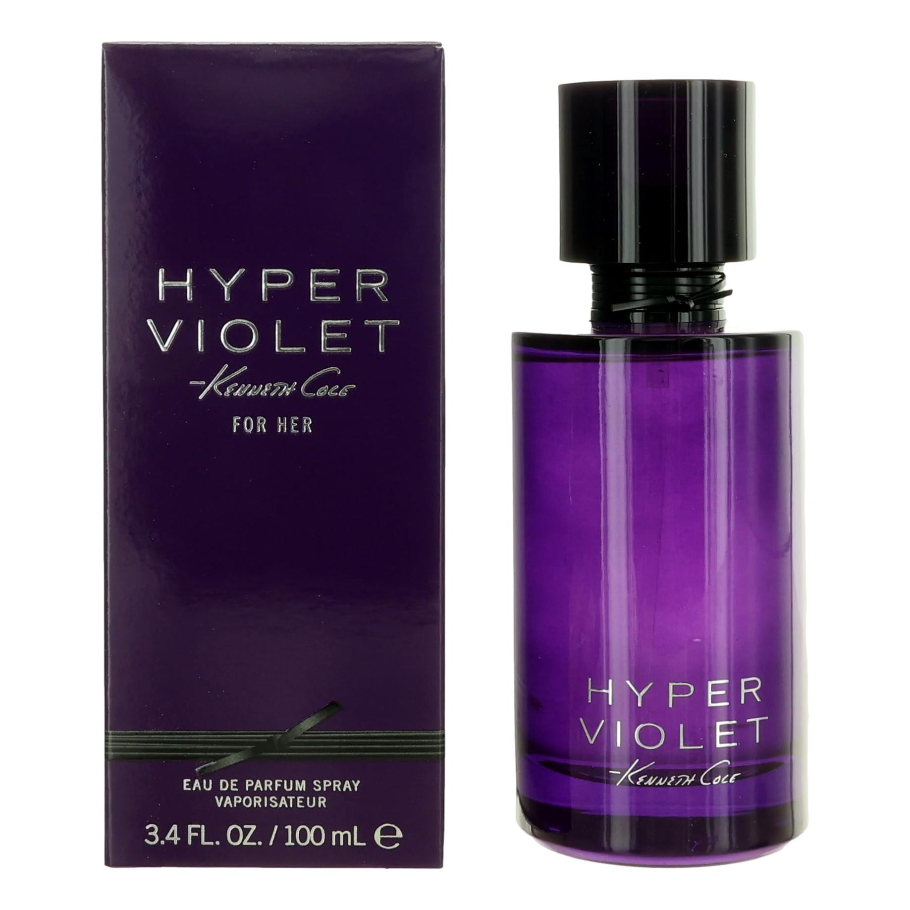 Kenneth Cole Hyper Violet by Kenneth Cole 3.4 oz Eau de Parfum Spray Perfume for Women