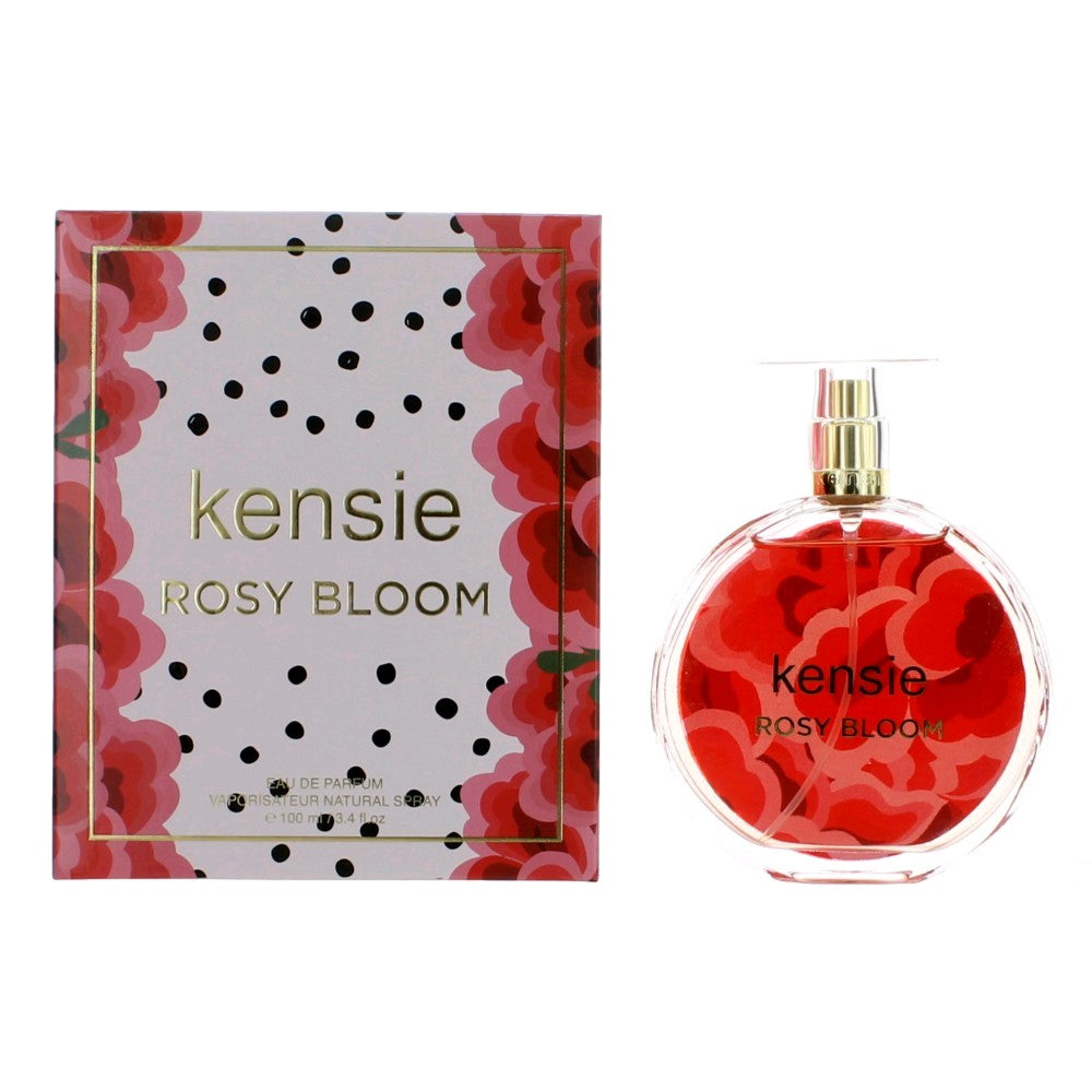 Kensie Rosy Bloom by Kensie 3.4 oz Eau de Parfum Spray Perfume for Women