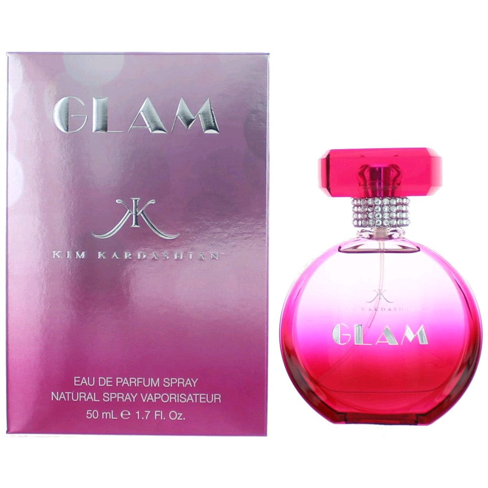 Kim Kardashian Glam by Kim Kardashian 1.7 oz Eau de Parfum Spray Perfume for Women