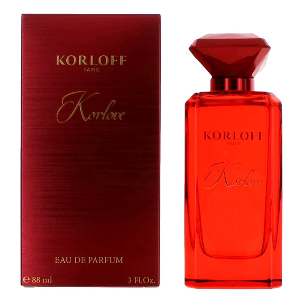 Korloff Korlove by Korloff 3 oz Eau de Parfum Spray Perfume for Women