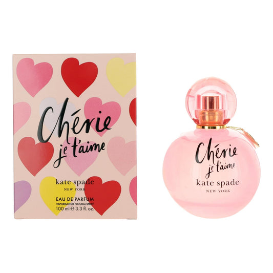 Cherie Je T'Aime by Kate Spade 3.3 oz Eau de Parfum Spray Perfume for Women