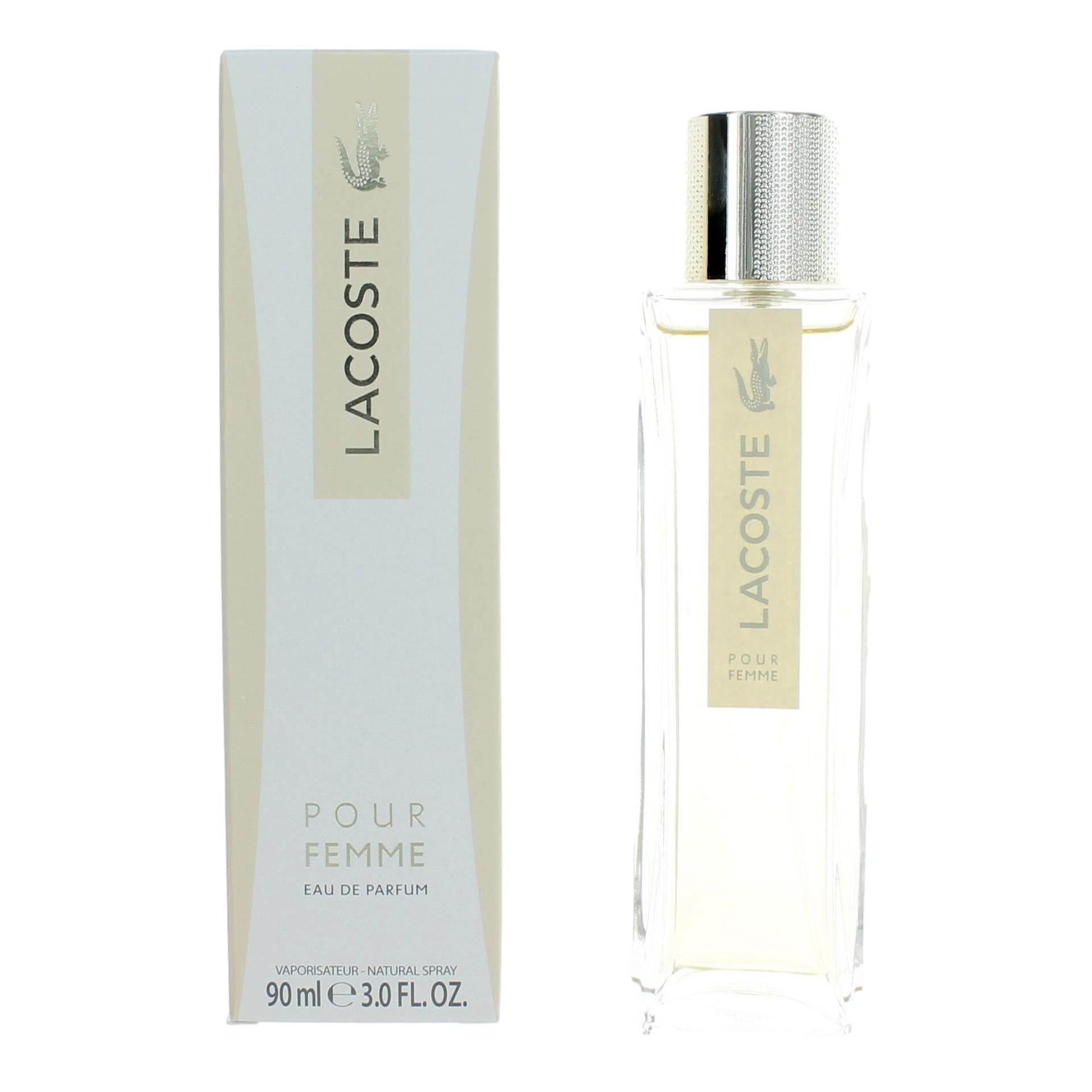 Lacoste Pour Femme by Lacoste 3 oz Eau de Parfum Spray Perfume for Women