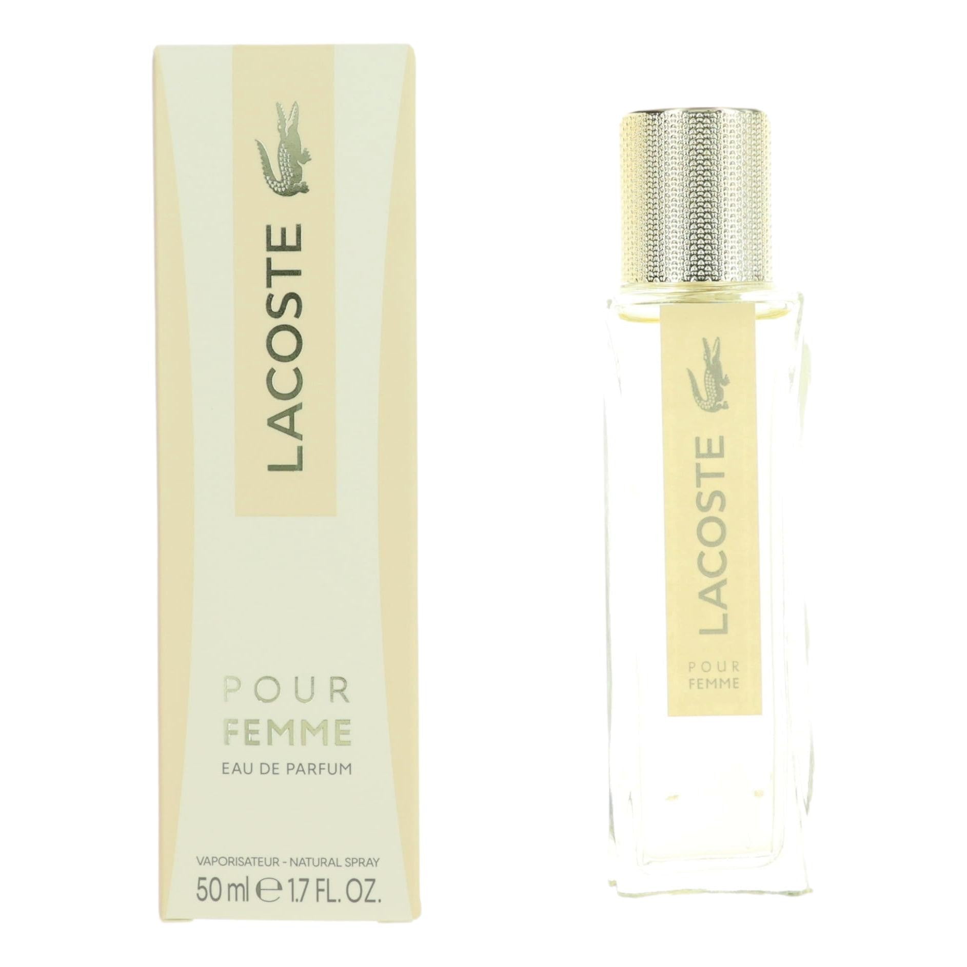 Lacoste Pour Femme by Lacoste 1.7 oz Eau de Parfum Spray Perfume for Women