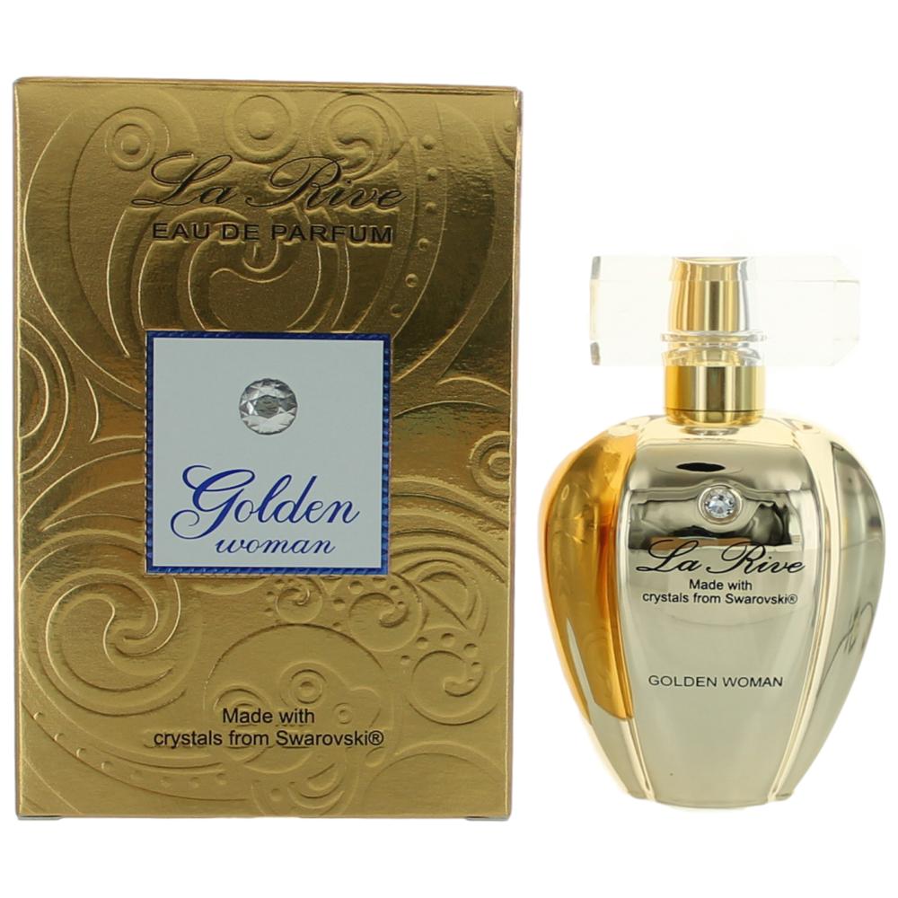 Golden Women by La Rive 2.5 oz Eau de Parfum Spray Perfume for Women