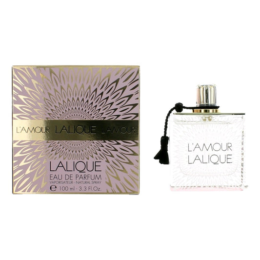 L'Amour by Lalique 3.3 oz Eau de Parfum Spray Perfume for Women