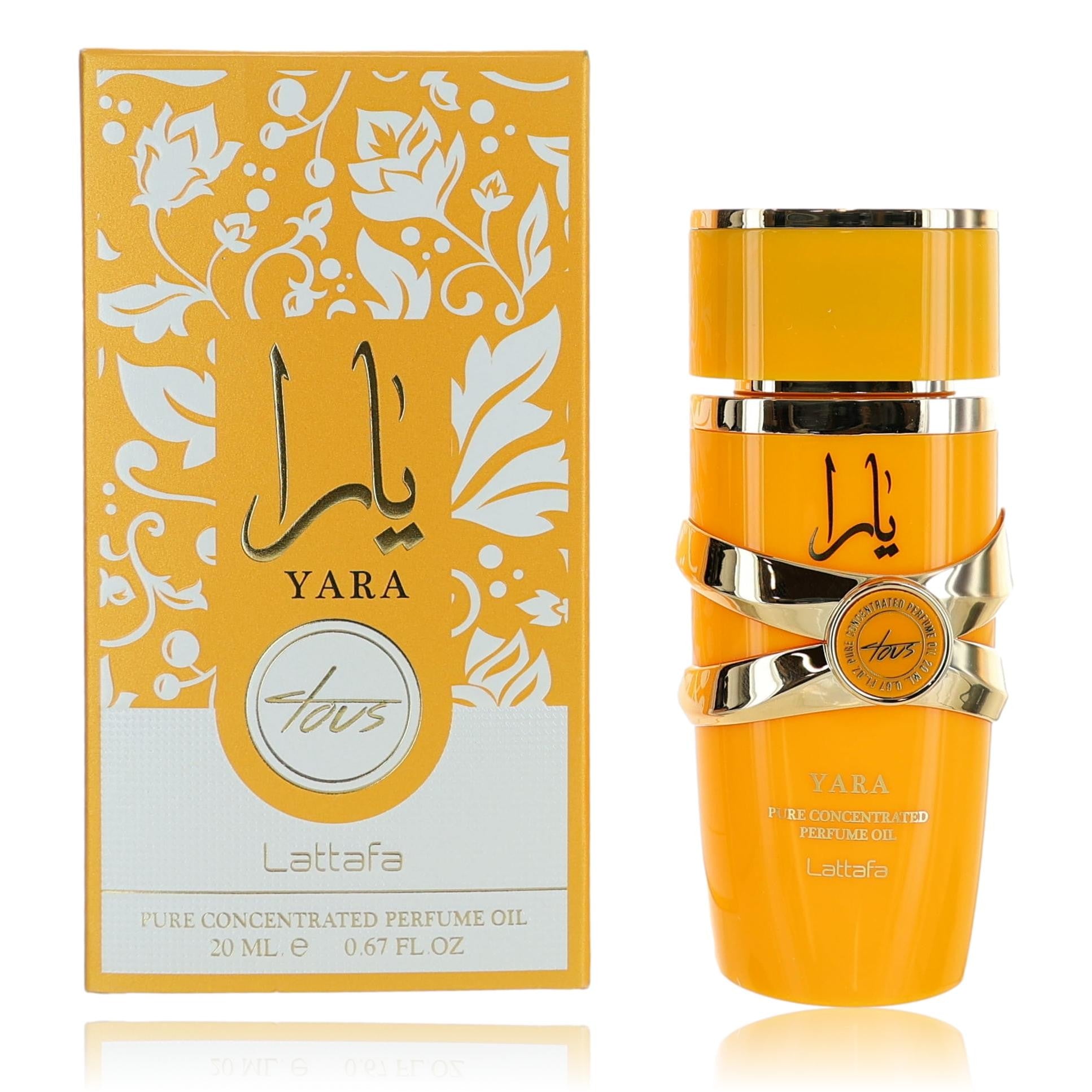 Yara Tous by Lattafa 0.67 oz Concentrated Perfume Oil for Women 