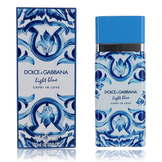 Light Blue Capri In Love by Dolce & Gabbana 3.3 oz Eau de Parfum Spray Perfume for Women