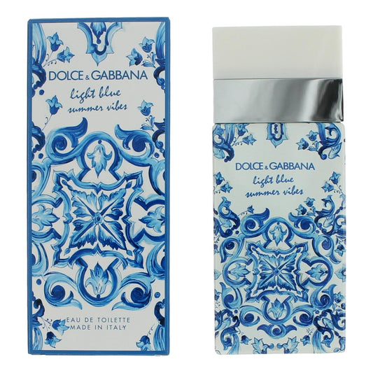 Light Blue Summer Vibes by Dolce & Gabbana 3.3 oz Eau de Toilette Spray Perfume for Women
