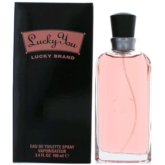 Lucky You by Lucky Brand 3.4 oz Eau de Toilette Spray Perfume for Women