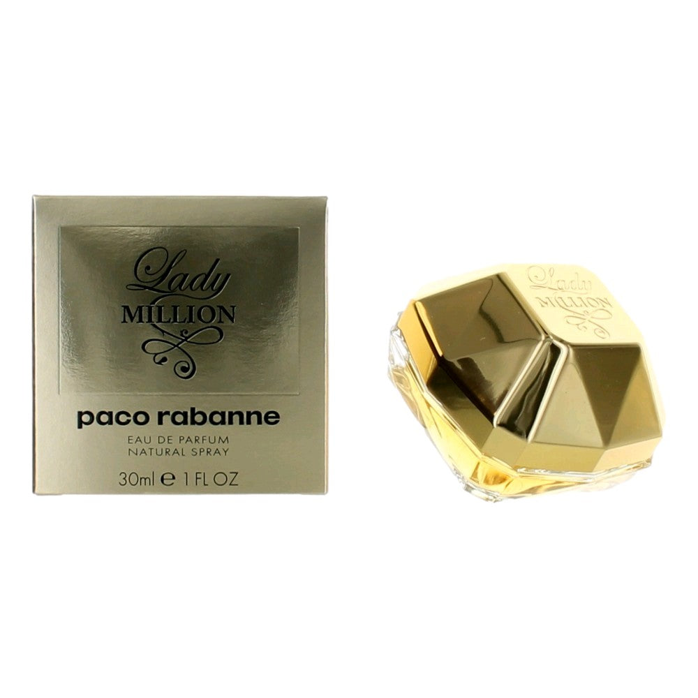 Lady Million by Paco Rabanne 1 oz Eau de Parfum Spray Perfume for Women