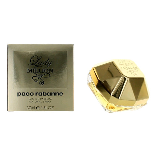 Lady Million by Paco Rabanne 1 oz Eau de Parfum Spray Perfume for Women