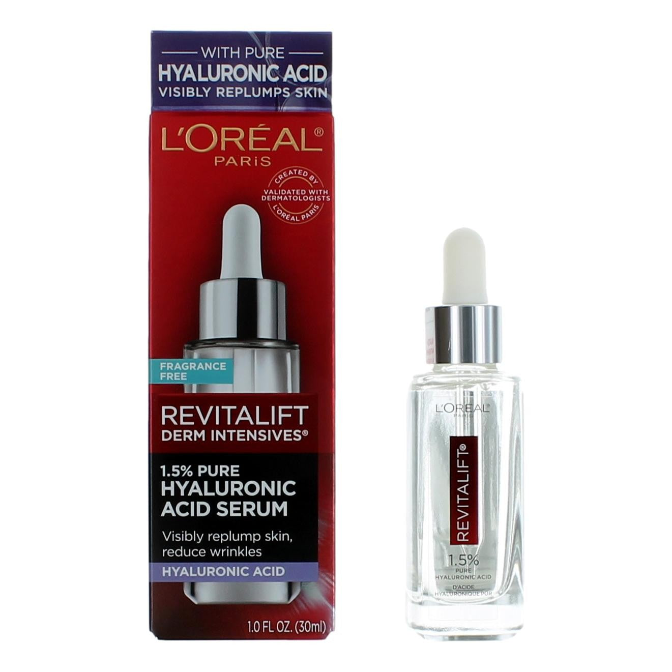 L'Oreal Paris Revitalift Derm Intensives 1 oz 1.5 pct Pure Hyaluronic Acid Serum
