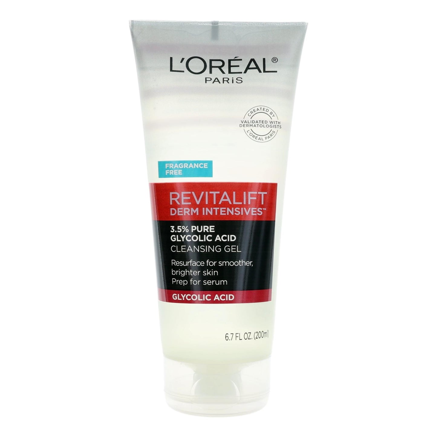 L'Oreal Revitalift Derm Intensives 6.7 oz 3.5% Pure Glycolic Acid Cleansing Gel