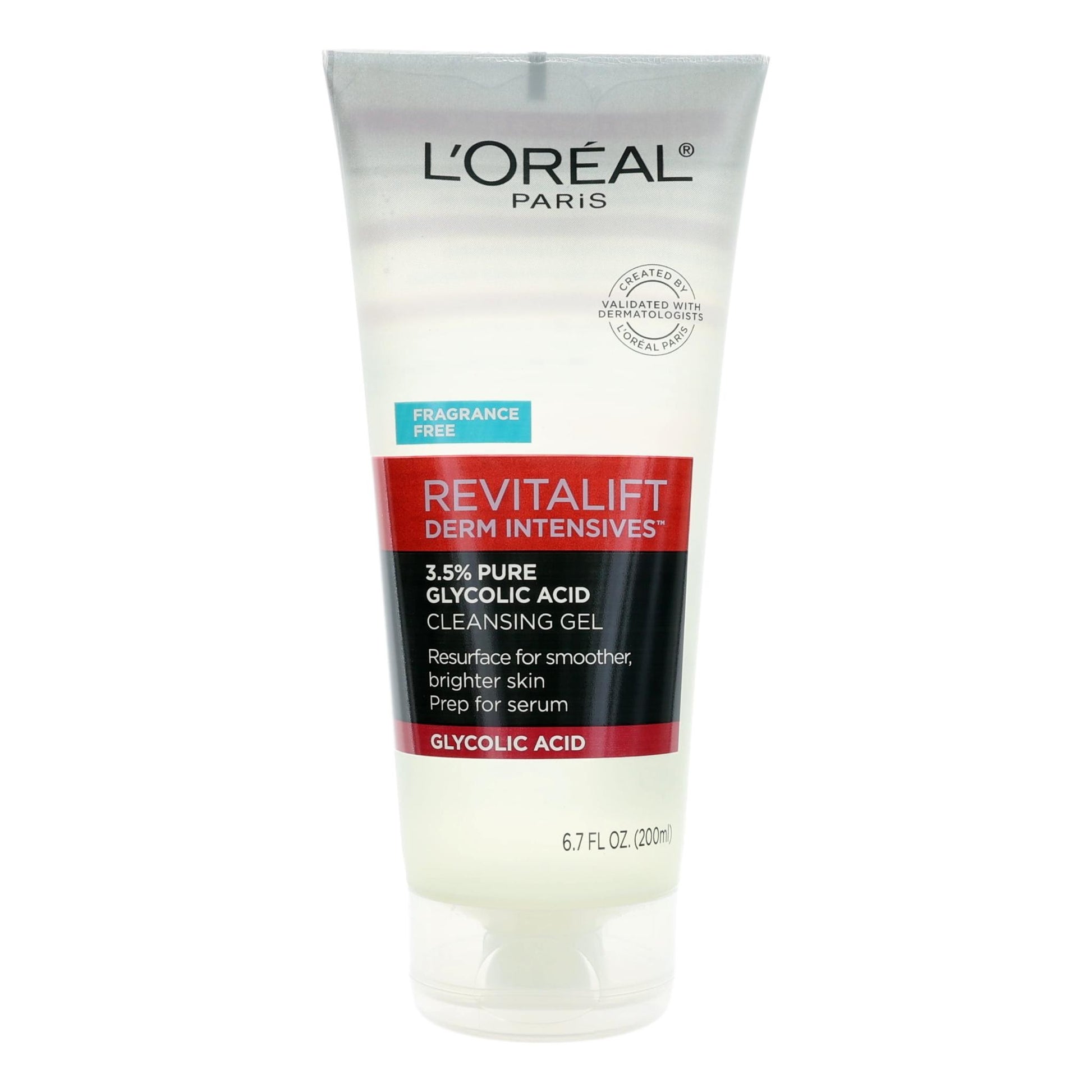 L'Oreal Revitalift Derm Intensives 6.7 oz 3.5% Pure Glycolic Acid Cleansing Gel