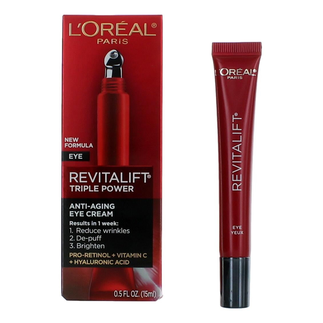 L'Oreal Revitalift Triple Power by L'Oreal 0.5 oz Anti-Aging Eye Cream