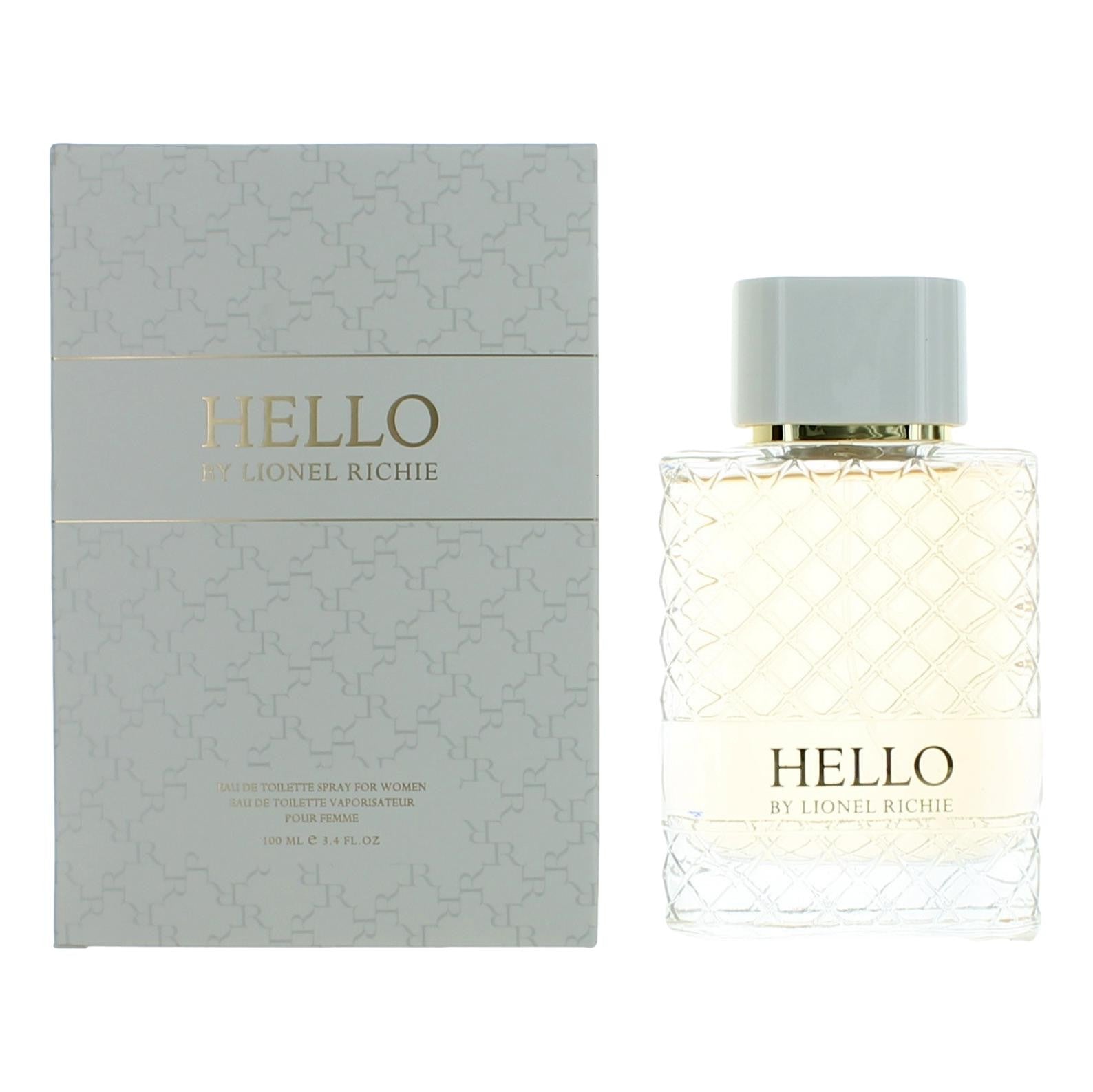 Hello by Lionel Richie 3.4 oz Eau de Toilette Spray Perfume for Women