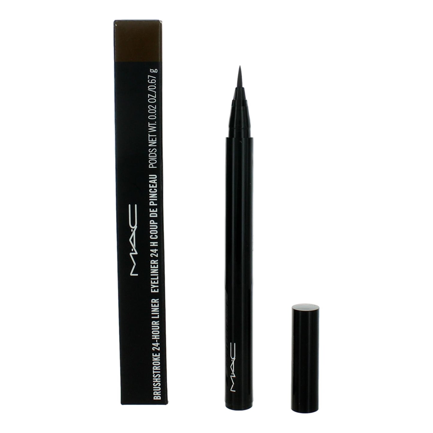 MAC Brushstroke 24-Hour Liner by MAC 0.02 oz Eyeliner - Brushbrown